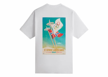 Kith Olympics Heritage Oslo 1952 Vintage Tee White