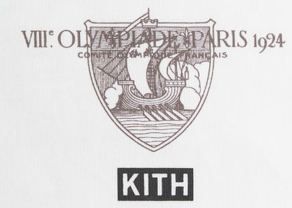 Kith Olympics Heritage Paris 1924 Vintage Tee White