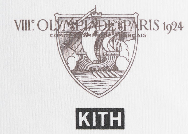 Kith Olympics Heritage Paris 1924 Vintage Tee White