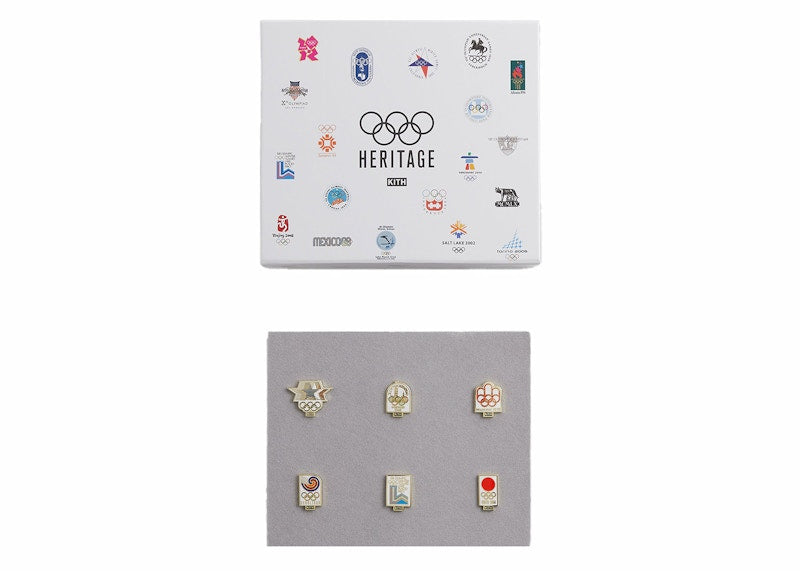 Kith Olympics Heritage Pinset Multi