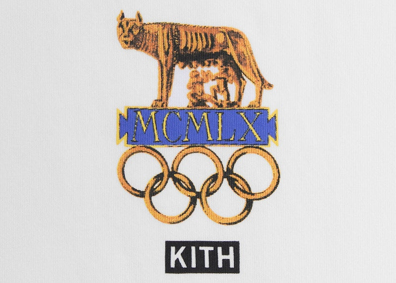 Kith Olympics Heritage Rome 1960 Vintage Tee White