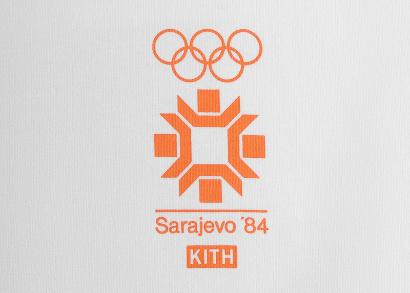 Kith Olympics Heritage Sarajevo 1984 Vintage Tee White