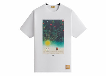 Kith Olympics Heritage St. Moritz 1948 Vintage Tee White