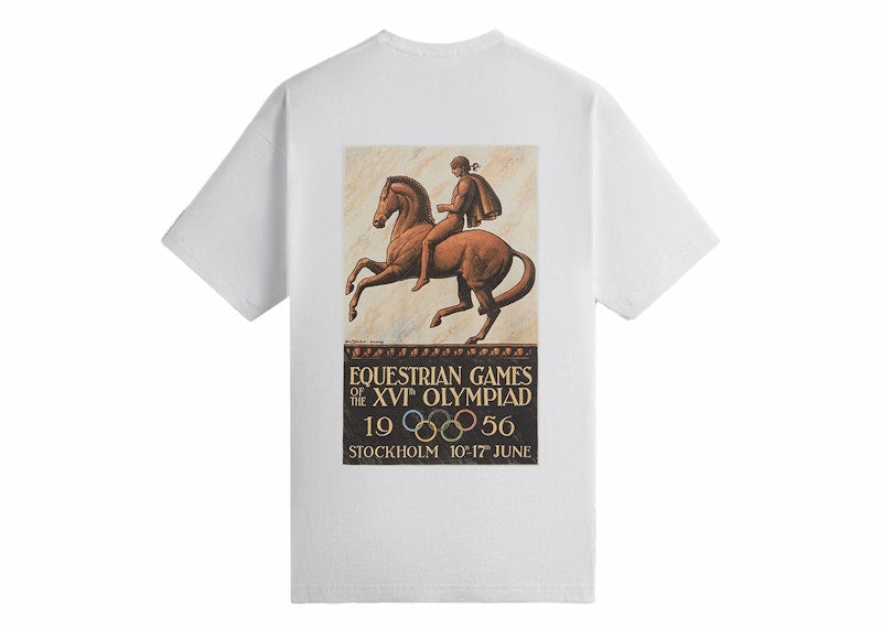 Kith Olympics Heritage Stockholm 1956 Vintage Tee White