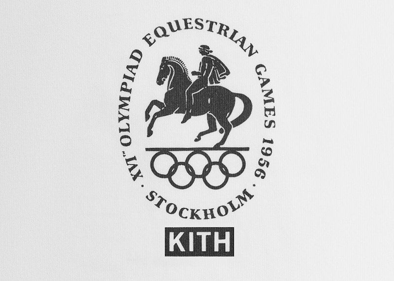Kith Olympics Heritage Stockholm 1956 Vintage Tee White