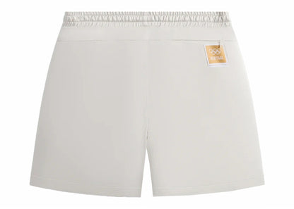 Kith Olympics Heritage Washed Satin Cedar Short Sandrift