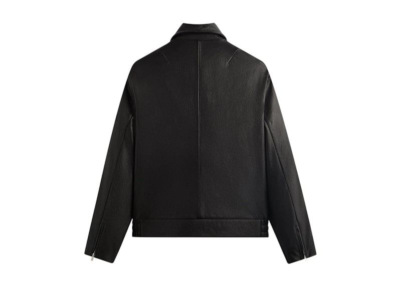 Kith Orion Leather Jacket Black