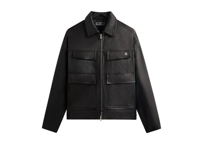 Kith Orion Leather Jacket Black