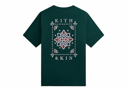 Kith Ornamental Print Tee Algae