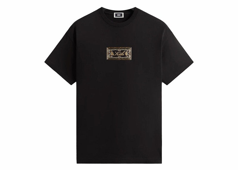 Kith Ornamental Script Tee Black