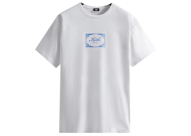 Kith Ornamental Stamp Tee White