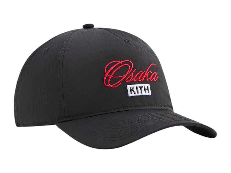 Kith Osaka Bay Low Pinch Crown Cap Black