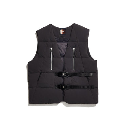 Kith Padded Utility Vest Battleship