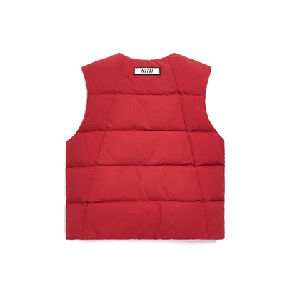 Kith Padded Utility Vest (FW20) Scarlet Sage