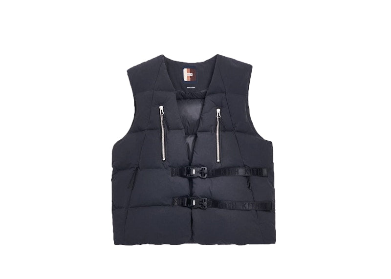 Kith Padded Utility Vest Soft Black