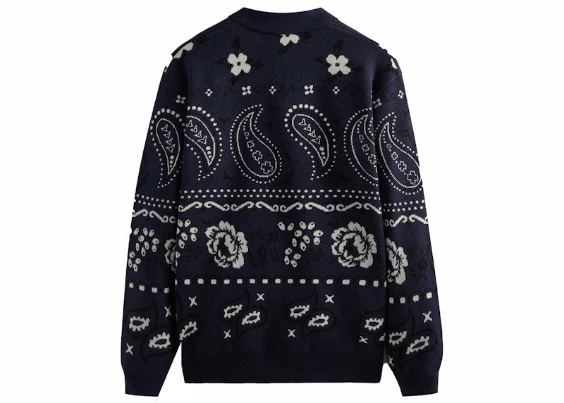 Kith Paisley Harmon Pullover Nocturnal
