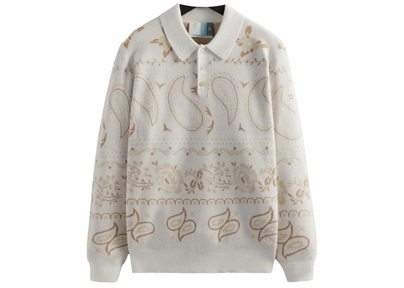 Kith Paisley Harmon Pullover Waffle