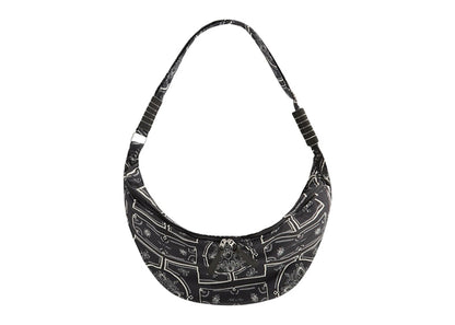 Kith Paisley Hobo Crossbody Black