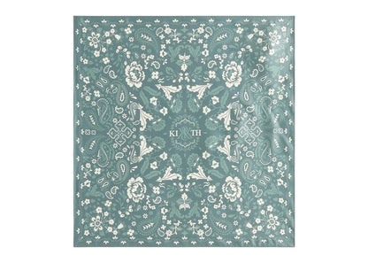 Kith Paisley Printed Silk Bandana (SS25) Court