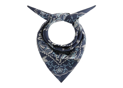 Kith Paisley Printed Silk Bandana (SS25) Nocturnal
