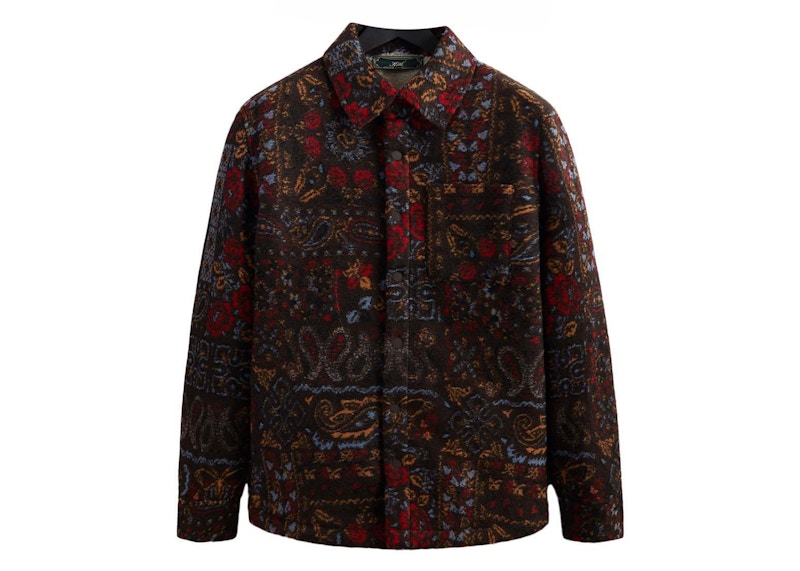 Kith Paisley Sheridan Shirt Jacket Kindling
