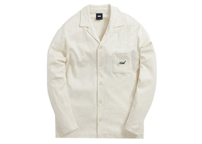 Kith Pajama Set Heather Oatmeal