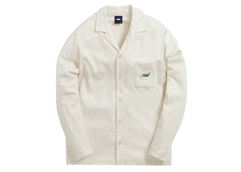 Kith Pajama Set Heather Oatmeal