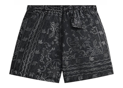 Kith Panelled Bandana Ashton Swim Short Black