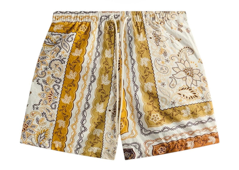 Kith Panelled Bandana Ashton Swim Short Sandrift