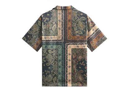 Kith Panelled Bandana Thompson Camp Collar Shirt Stadium