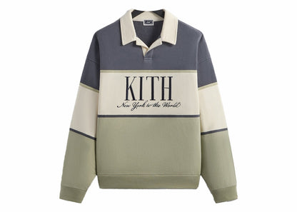 Kith Panelled Nelson Collared Pullover Asteroid