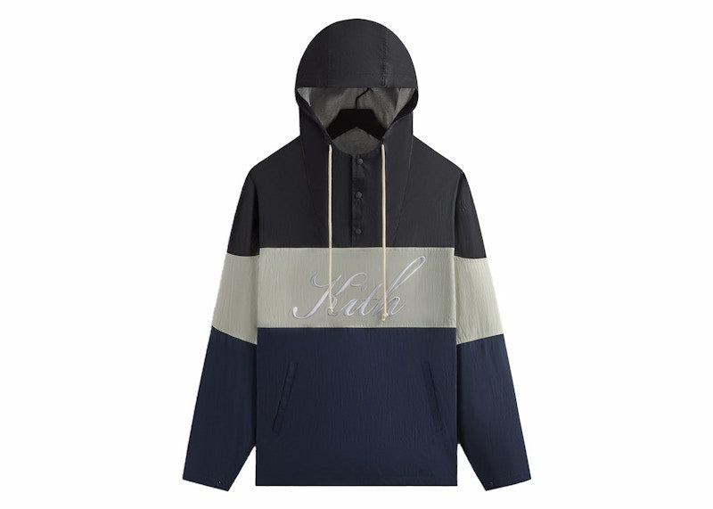 Kith Paper Nylon Caleb Anorak Black
