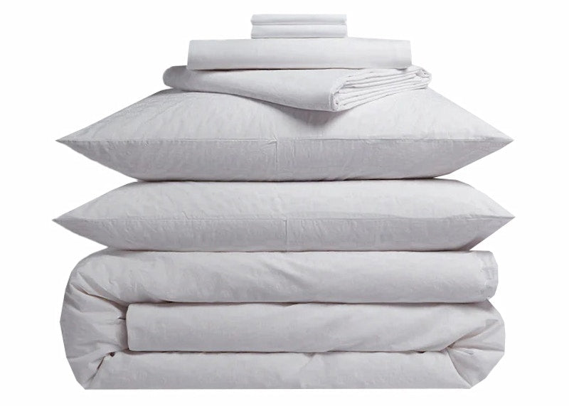 Kith Parachute Percale Bedding Set White