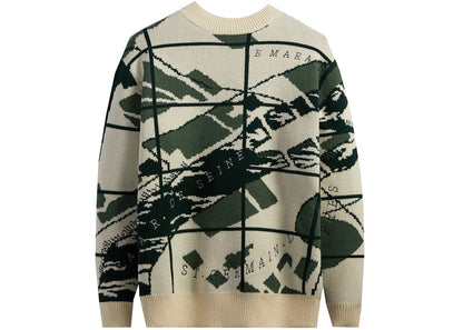 Kith Paris Atlas Crewneck Sandrift