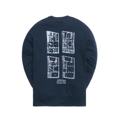 Kith Paris Opening L/S Tee Navy