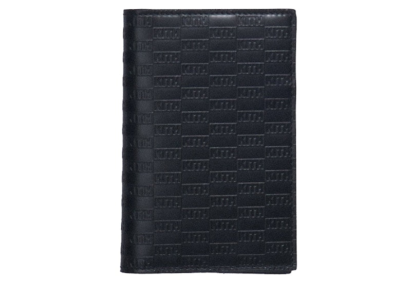 Kith Passport Case Black