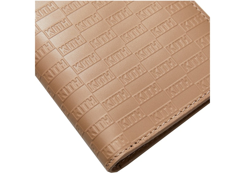 Kith Passport Case Cappuccino