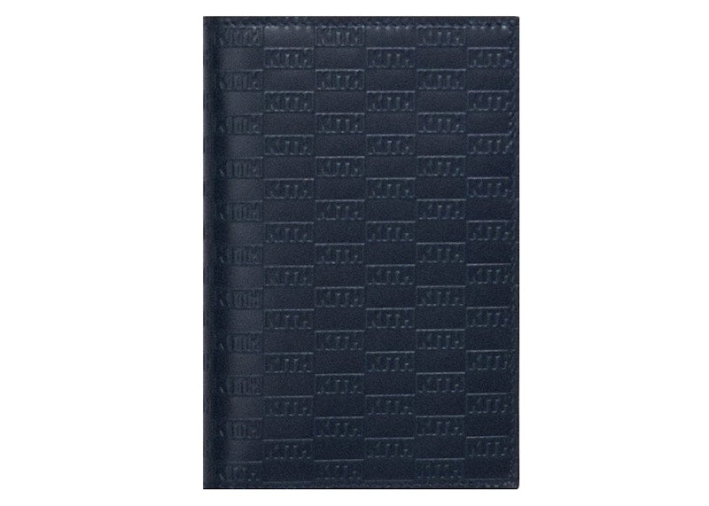 Kith Passport Case Navy