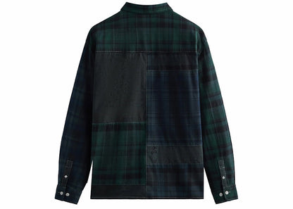 Kith Patchwork Berkeley Buttondown Shirt Conifer
