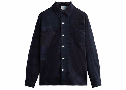 Kith Patchwork Berkeley Buttondown Shirt Nocturnal