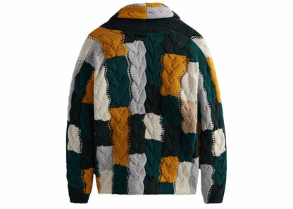 Kith Patchwork Cable Becker Cardigan Stadium