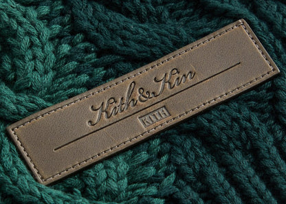 Kith Patchwork Cable Scarf Stadium