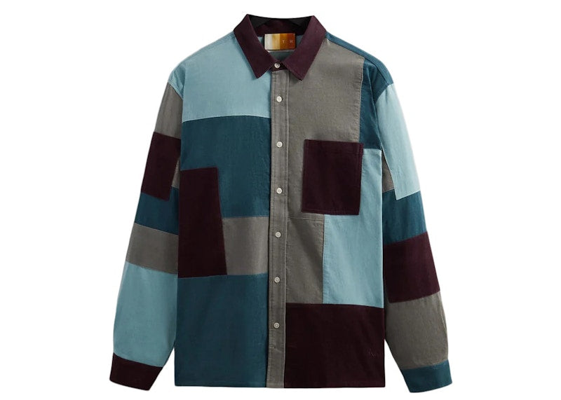 Kith Patchwork Cord Ludlow Shirt Largo