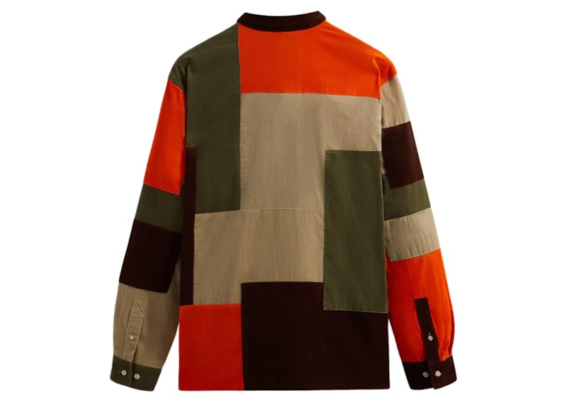 Kith Patchwork Cord Ludlow Shirt Pimento