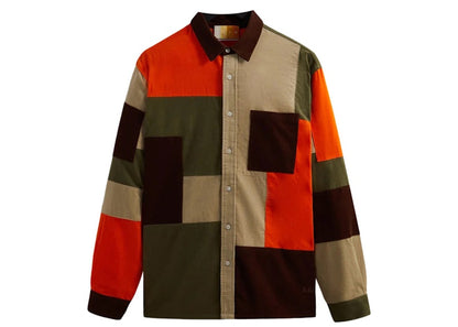 Kith Patchwork Cord Ludlow Shirt Pimento