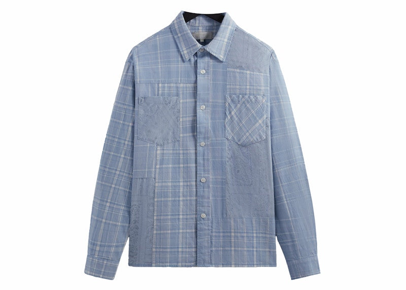 Kith Patchwork Jaydin Buttondown Shirt Daydream