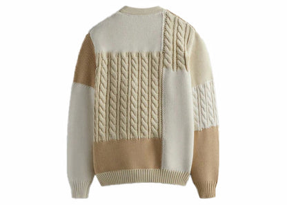 Kith Patchwork Knit Cardigan Durum