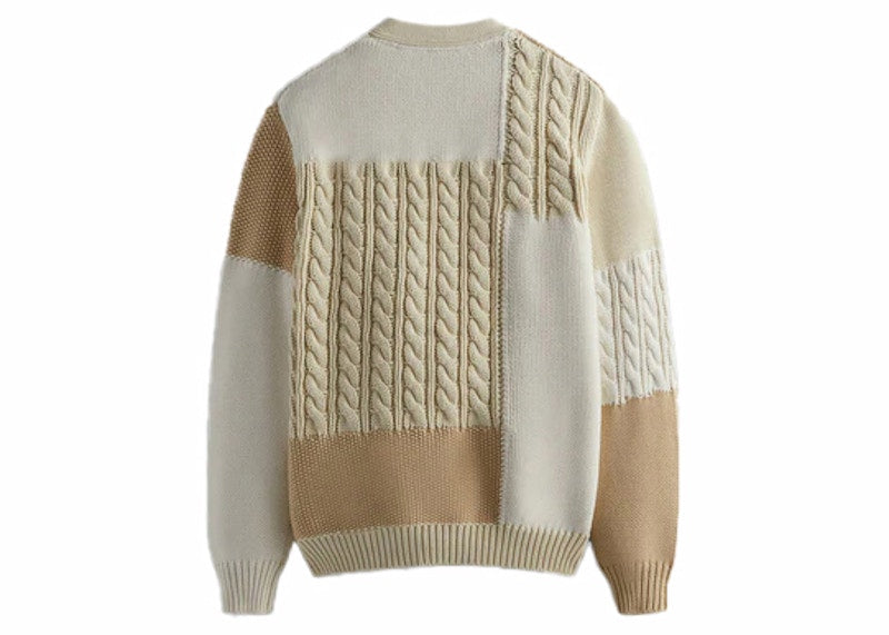 Kith Patchwork Knit Cardigan Durum