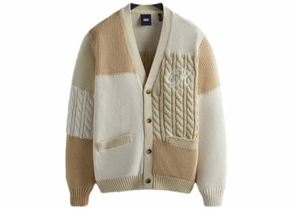 Kith Patchwork Knit Cardigan Durum