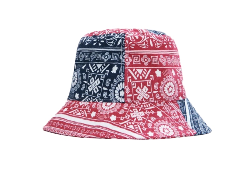 Kith Patchwork Seersucker Bucket Hat Multi